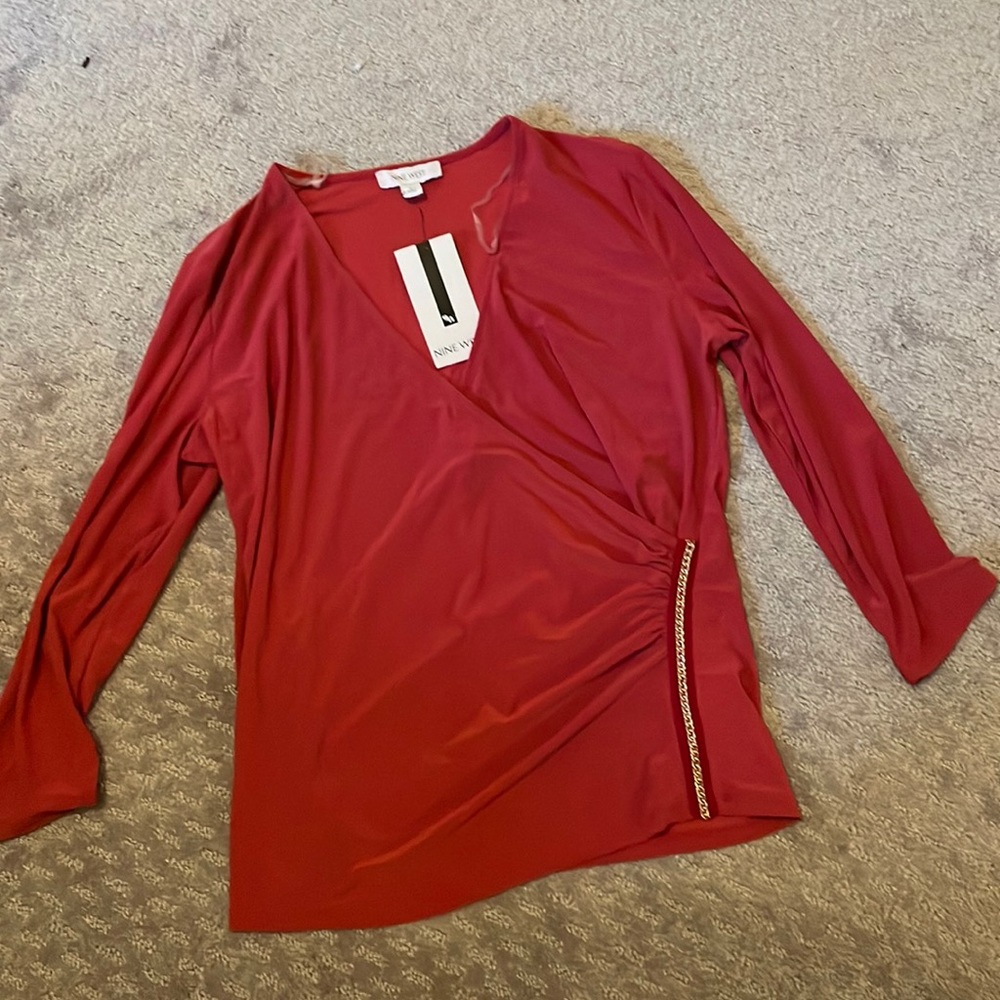 Nine West long sleeves top.